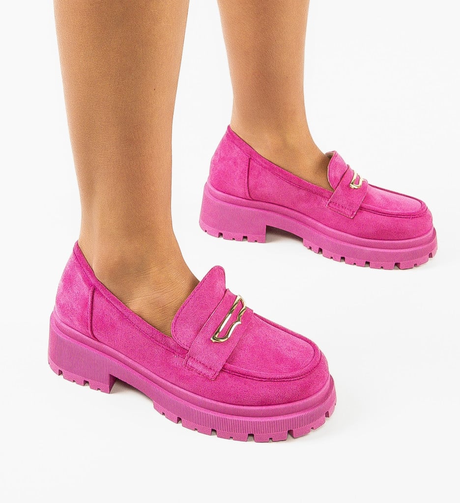 Pantofi Casual Jenny Fuchsia - 1 | YEO