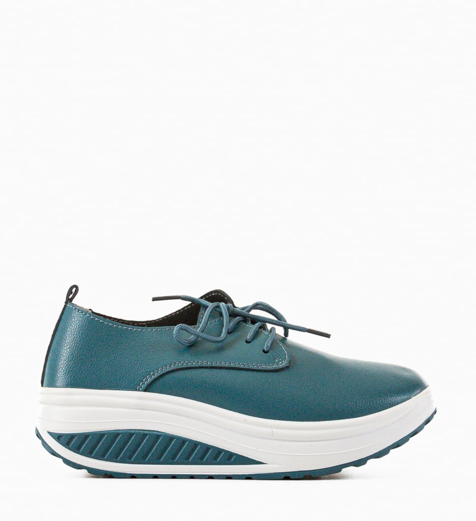 Pantofi Casual Kleak Albastri - 5 | YEO