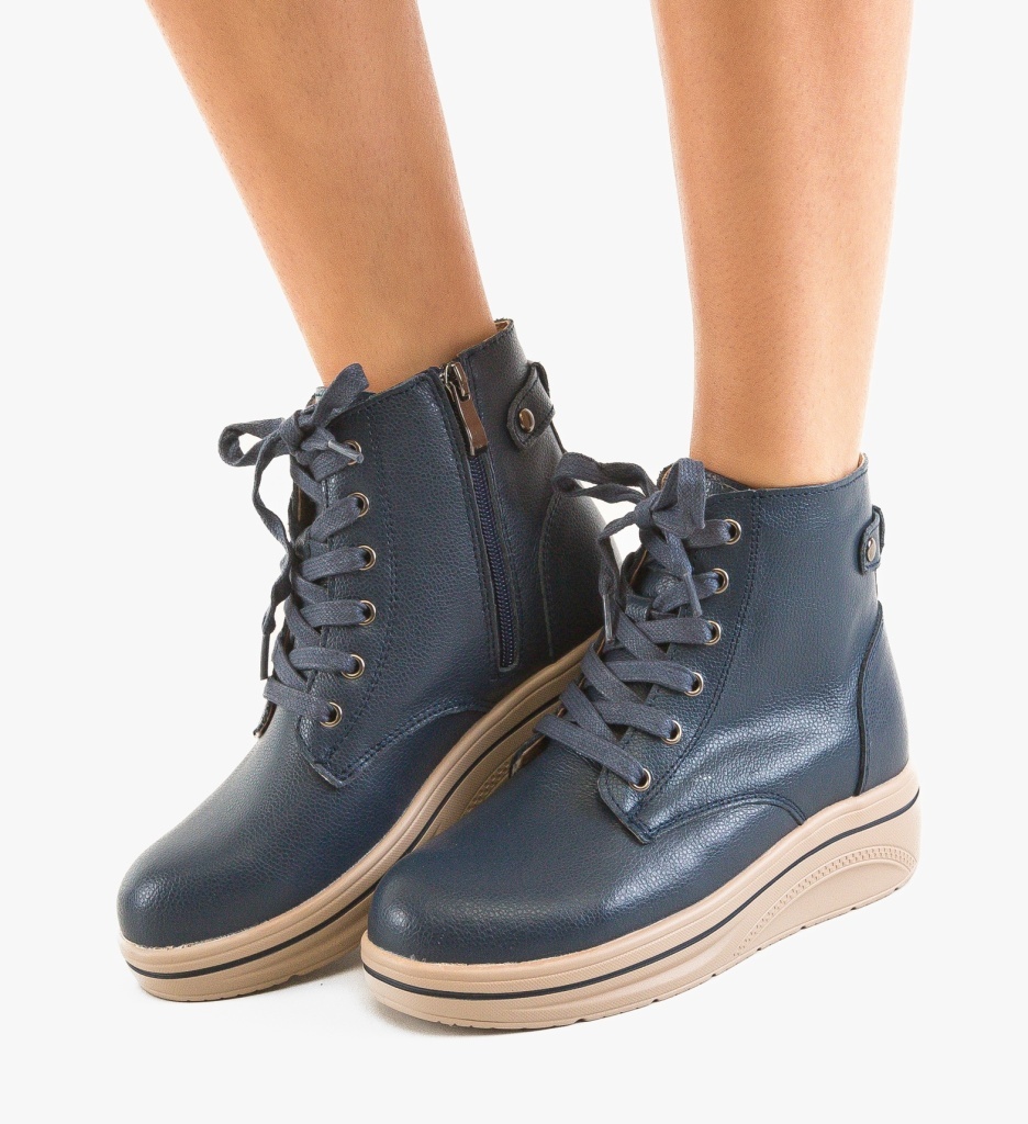 Pantofi Casual Lakiob Bleumarin