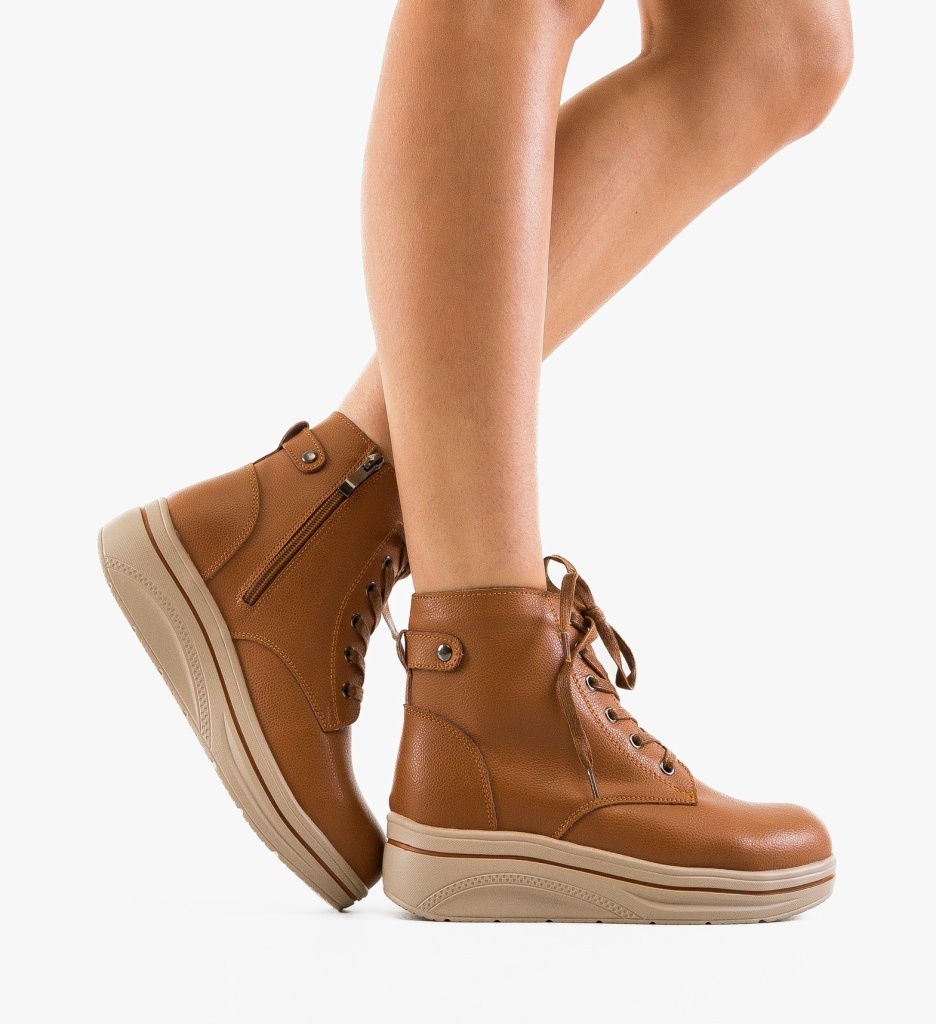 Pantofi Casual Lakiob Camel 2