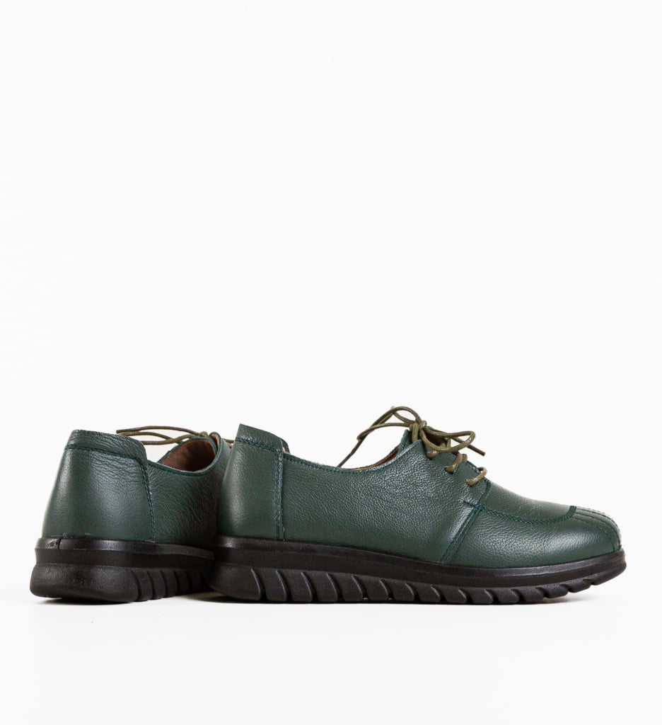 Pantofi Casual Leonates Verzi - 5 | YEO