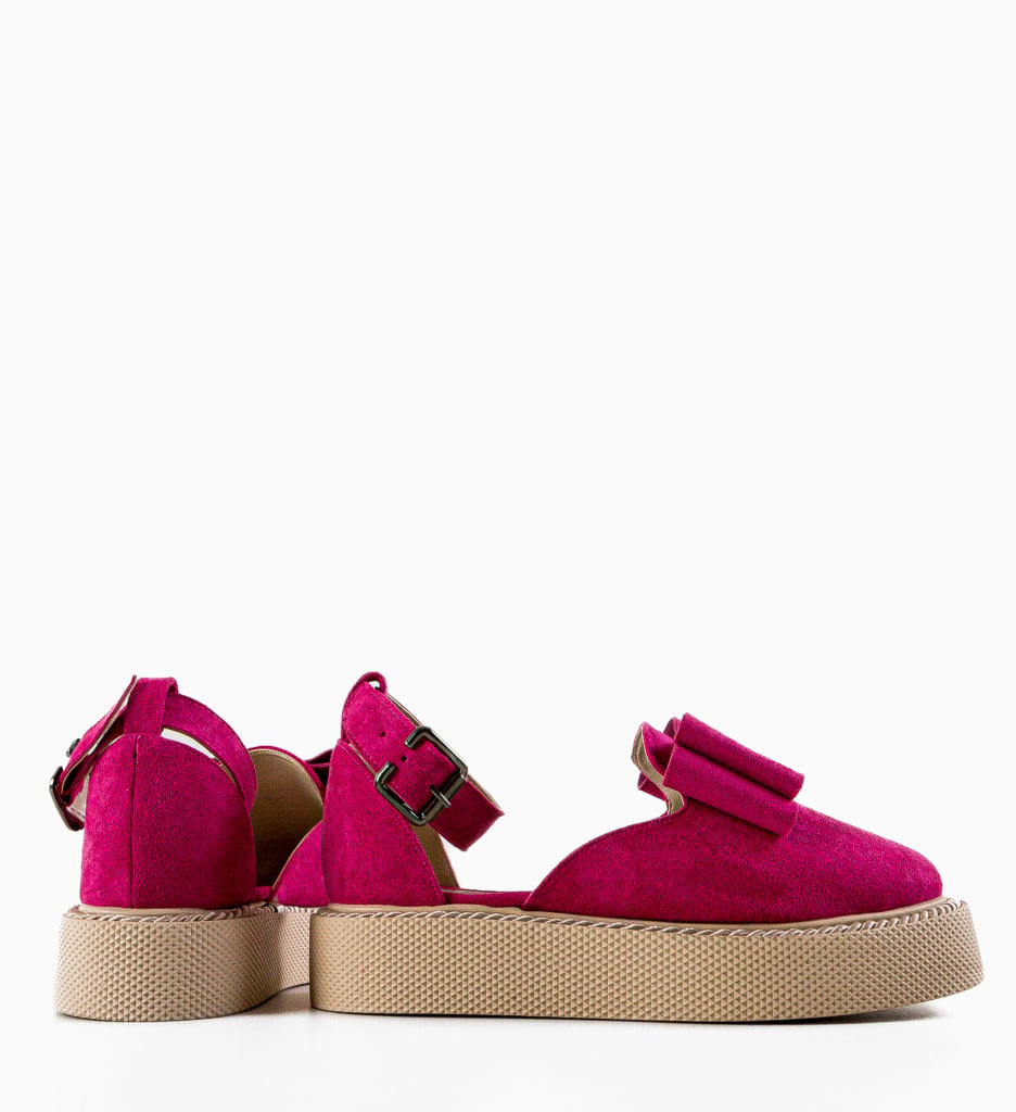 Pantofi Casual Marbo Fuchsia - 5 | YEO