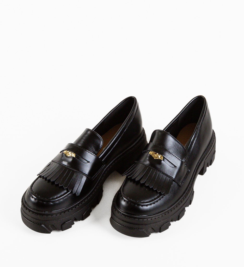 Poze Pantofi Casual Mimo Negri depurtat.ro 