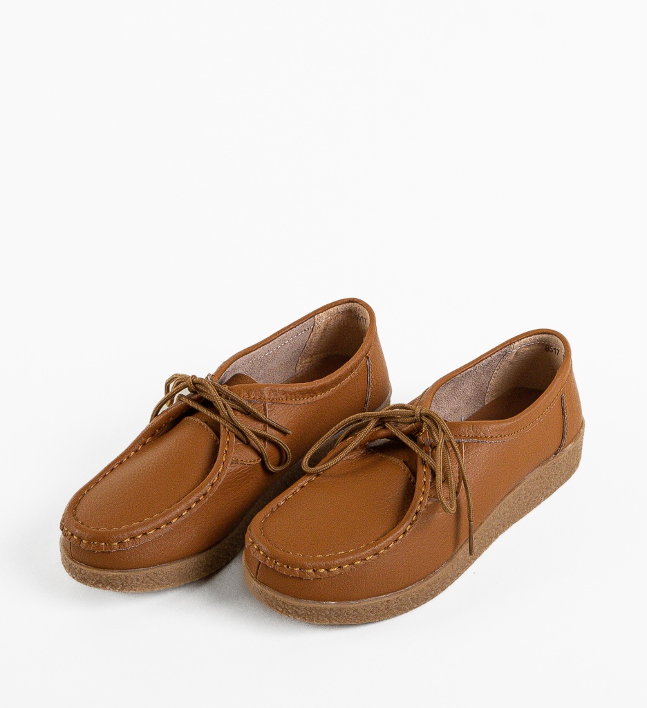 Pantofi Casual Neca Camel - 5 | YEO