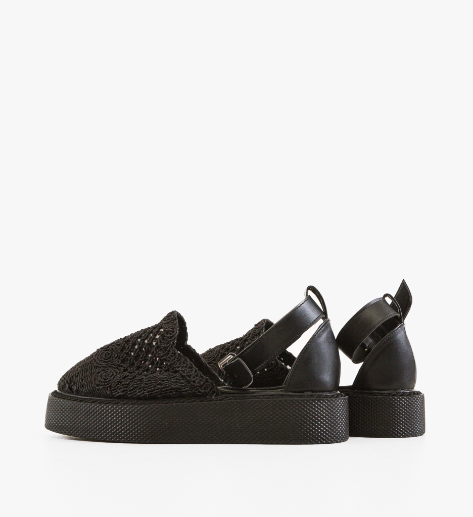 Pantofi Casual Rauros Negri - 3 | YEO