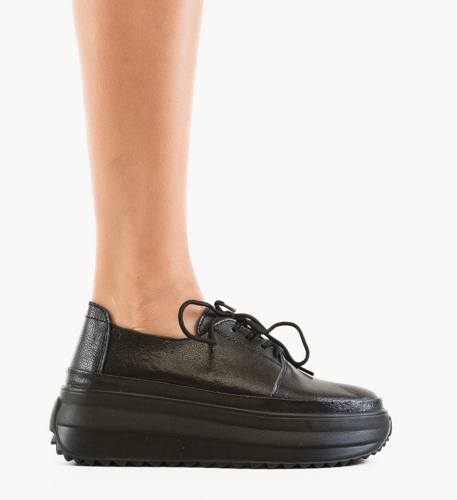 Pantofi Casual Reprale Negri - 3 | YEO