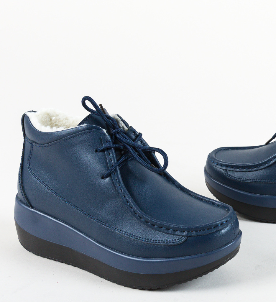 Pantofi Casual Ryhko Bleumarin - 4 | YEO