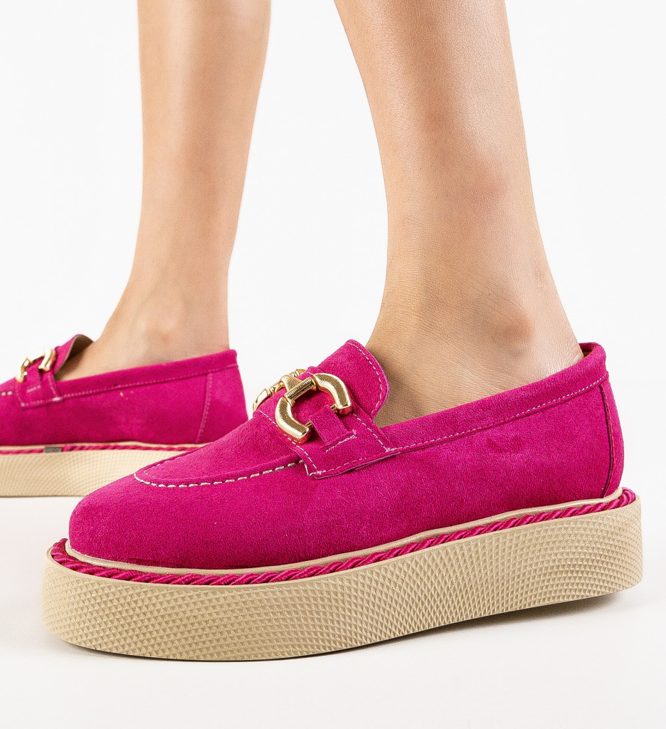 Pantofi Casual Selvie Fuchsia