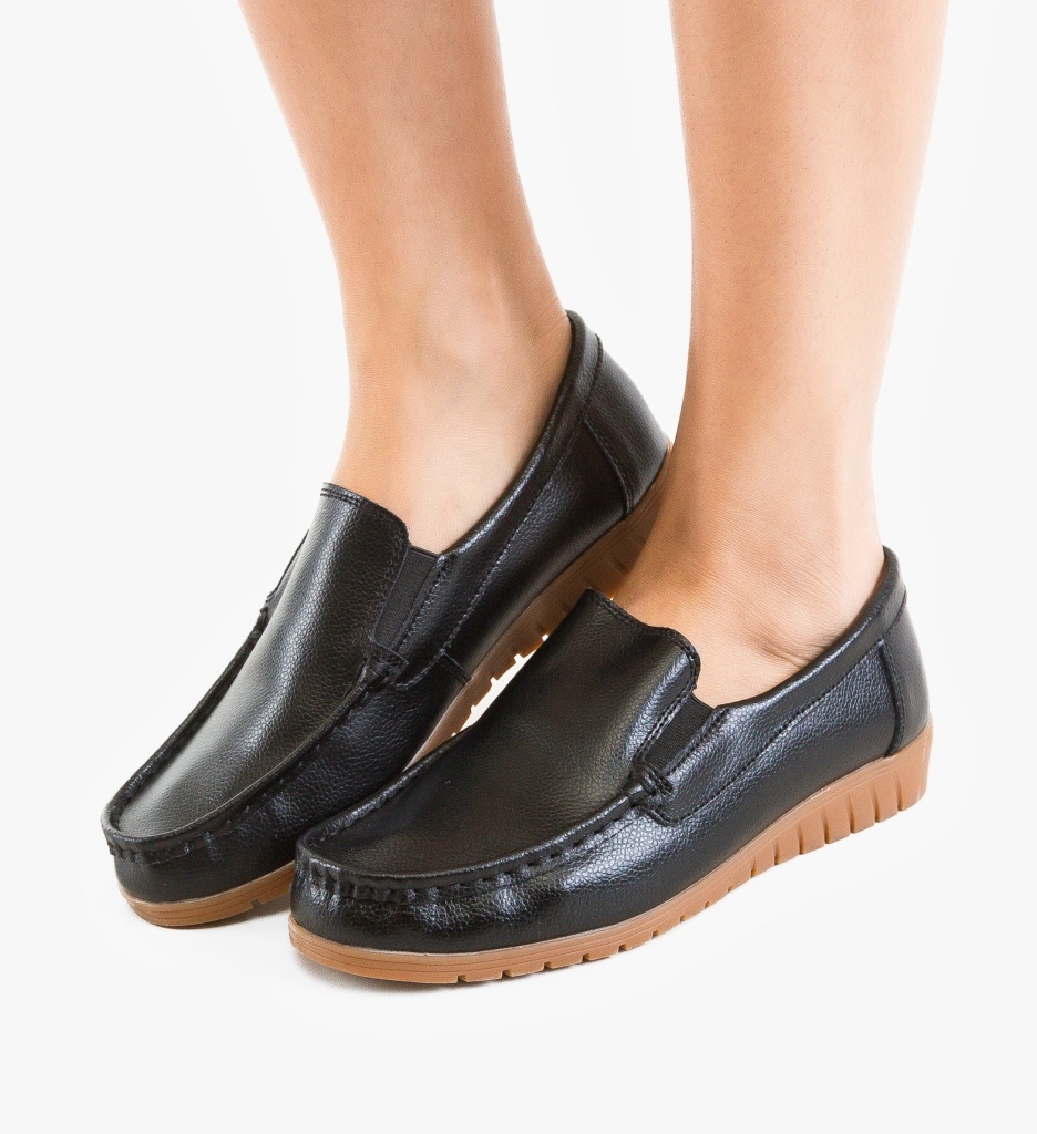 Pantofi Casual Soma Negri - 2 | YEO