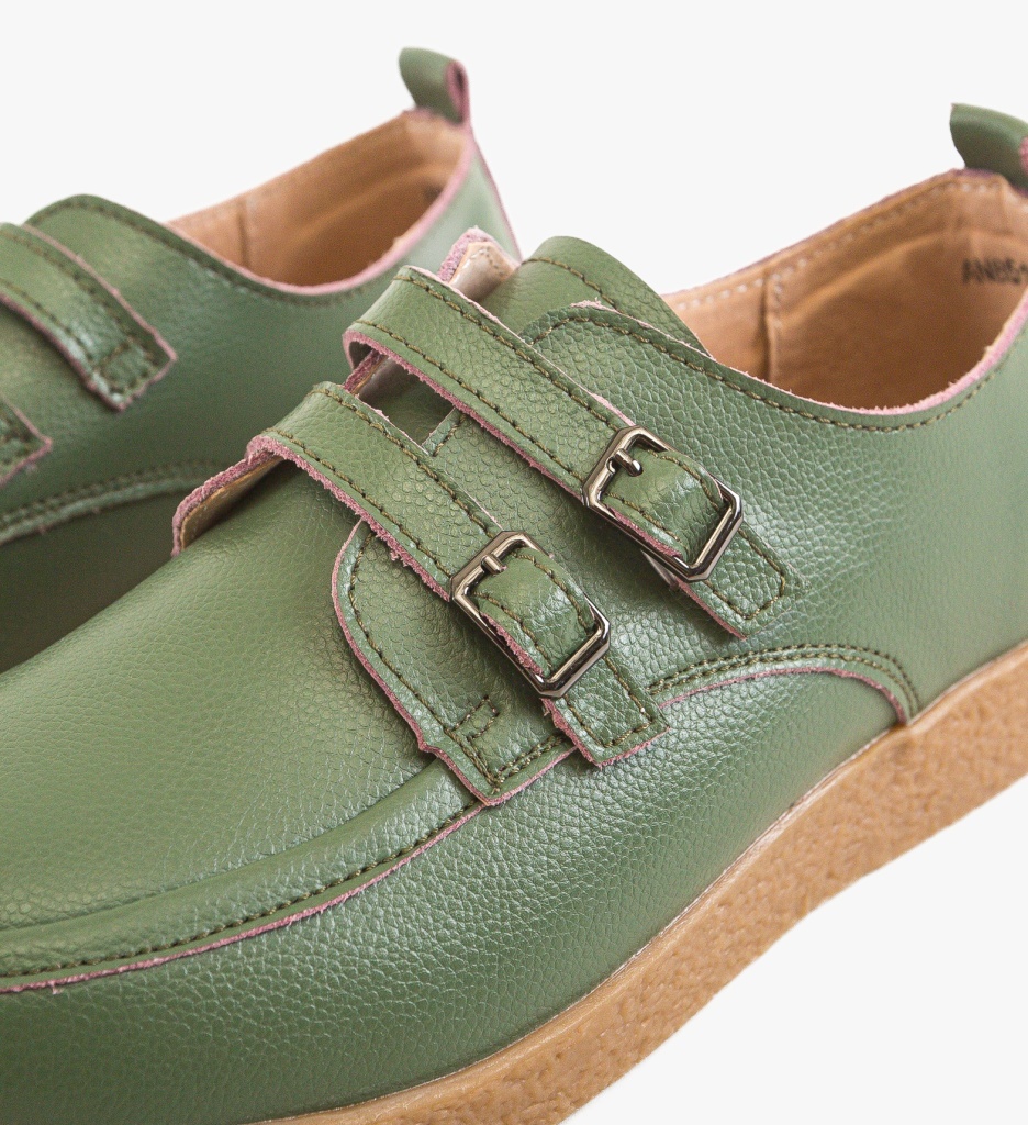 Pantofi Casual Tyche Verzi - 4 | YEO