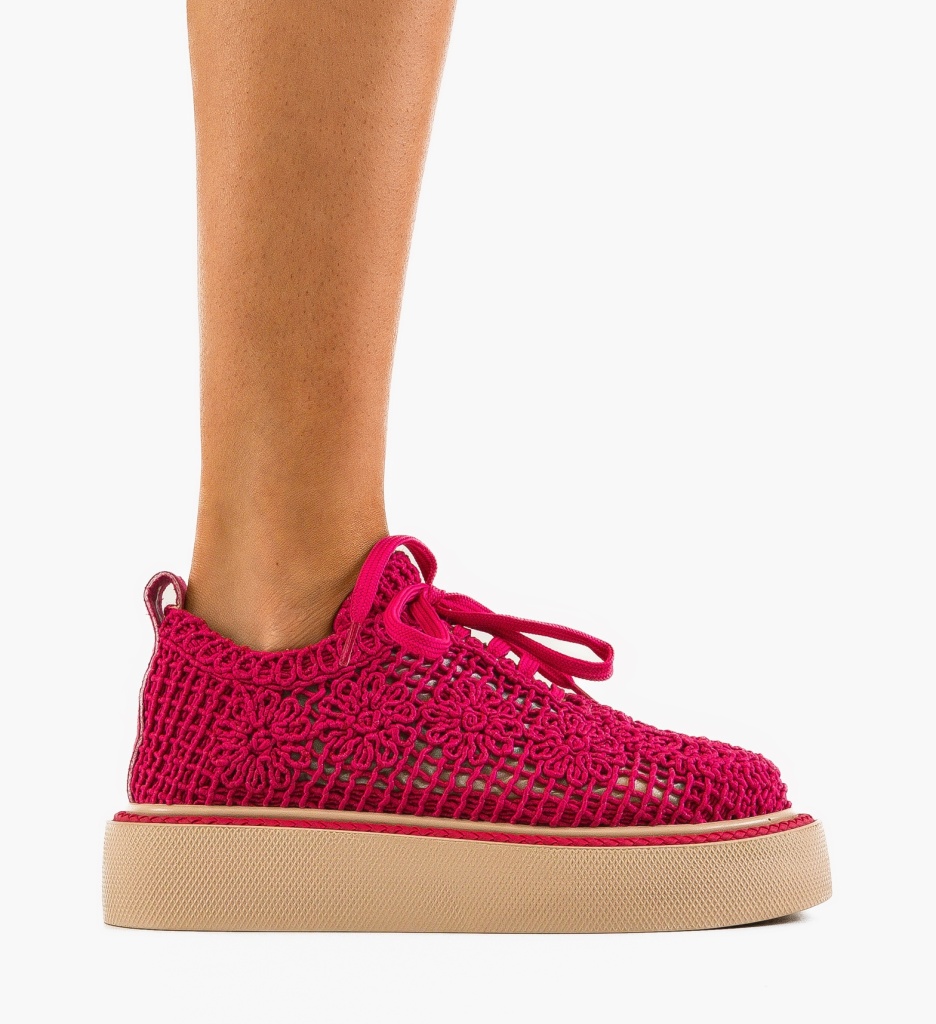 Pantofi Casual Ystory Fuchsia 2 - 1 | YEO