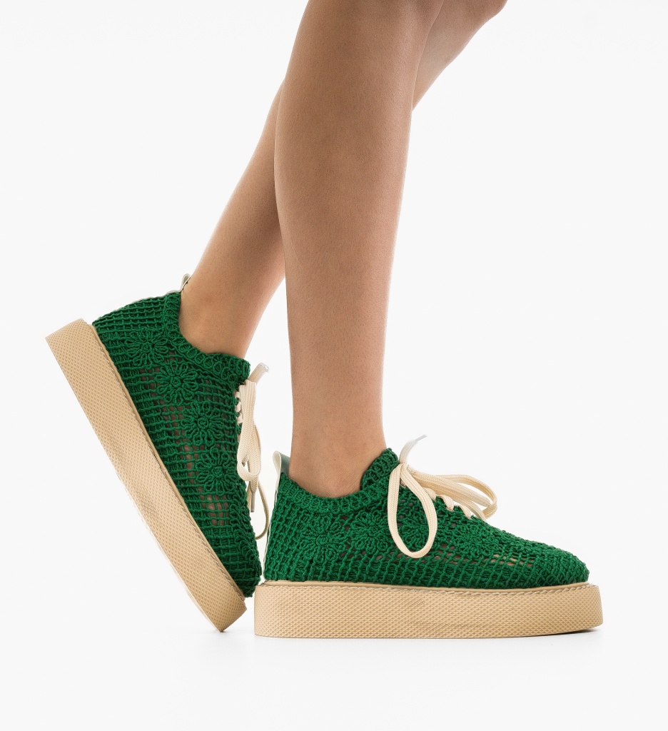 Pantofi Casual Ystory Verzi