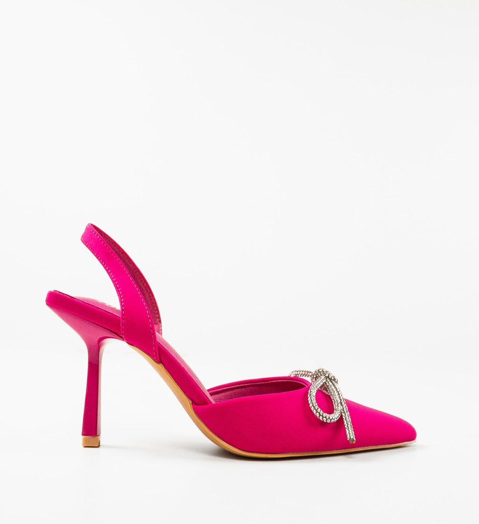 Pantofi cu toc Julay Fuchsia - 4 | YEO