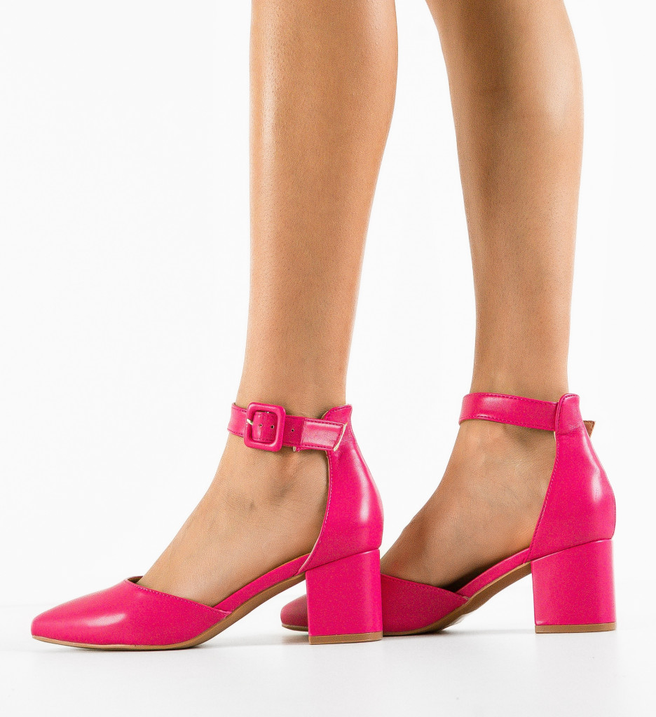 Pantofi dama Anerose Fuchsia - 2 | YEO