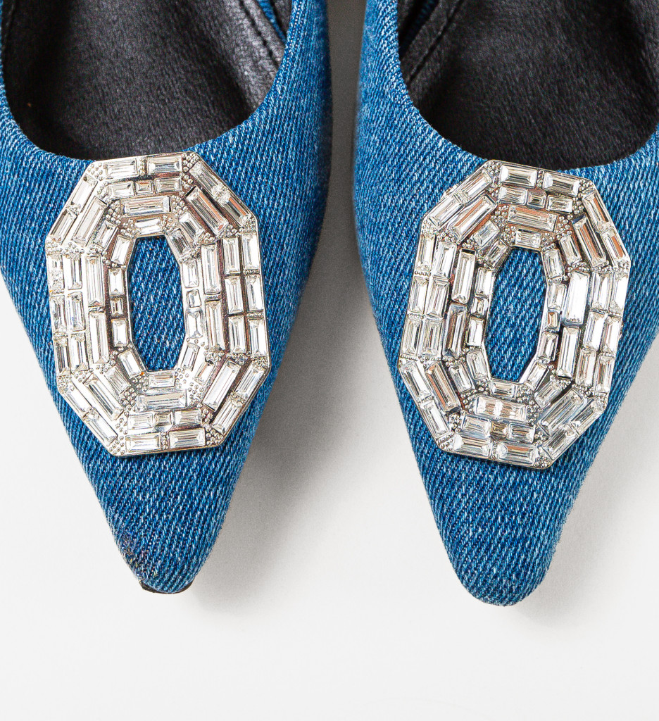 Poze Pantofi dama Bendo Albastri DePurtat