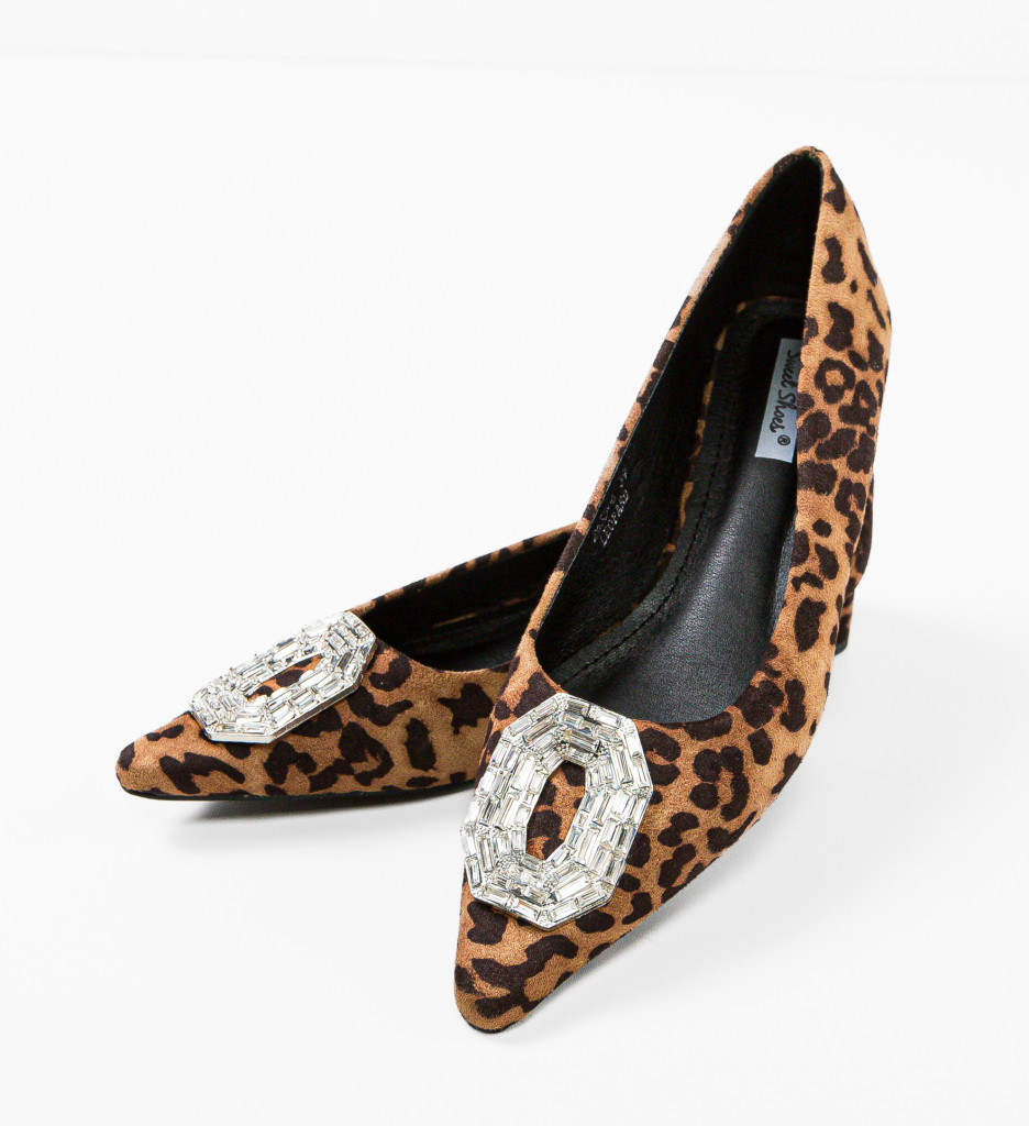 Pantofi dama Bendo Animal Print - 5 | YEO