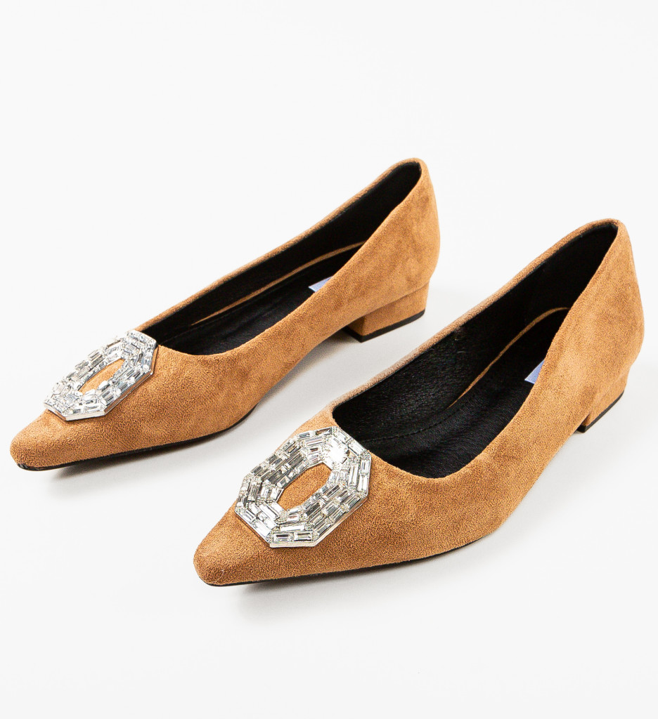 Pantofi dama Bendo Camel - 4 | YEO