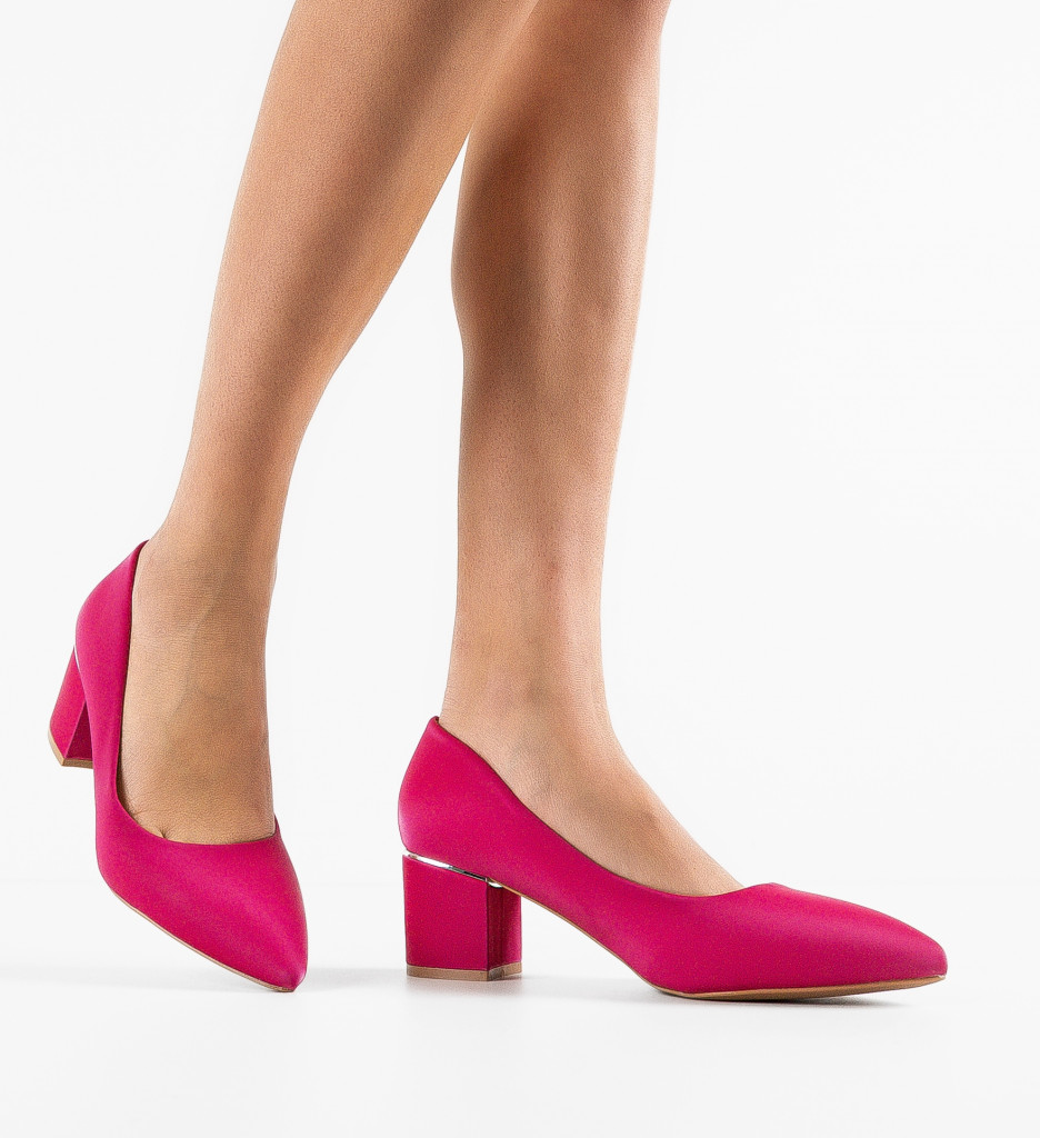 Pantofi dama Berry Fuchsia - 1 | YEO