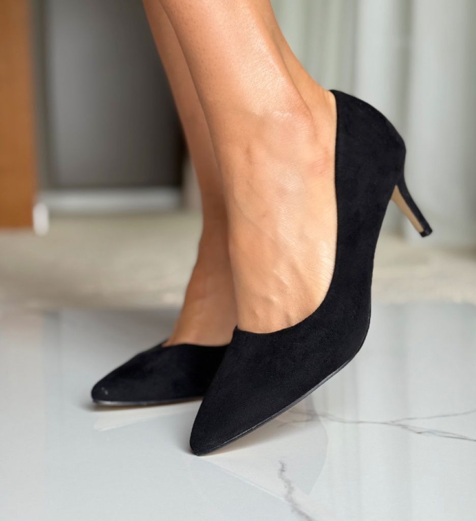 Pantofi dama Dividing Negri - 2 | YEO