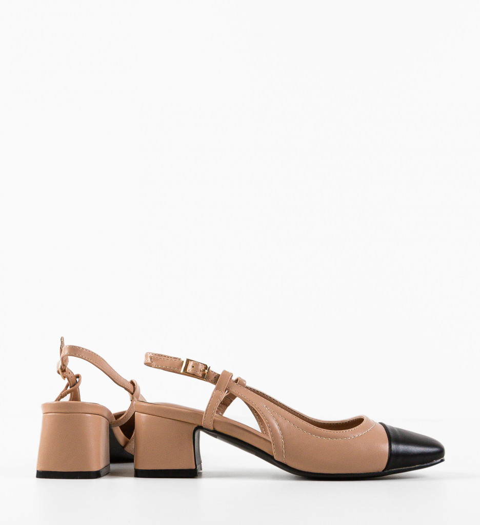 Pantofi dama Eilee Nude - 5 | YEO