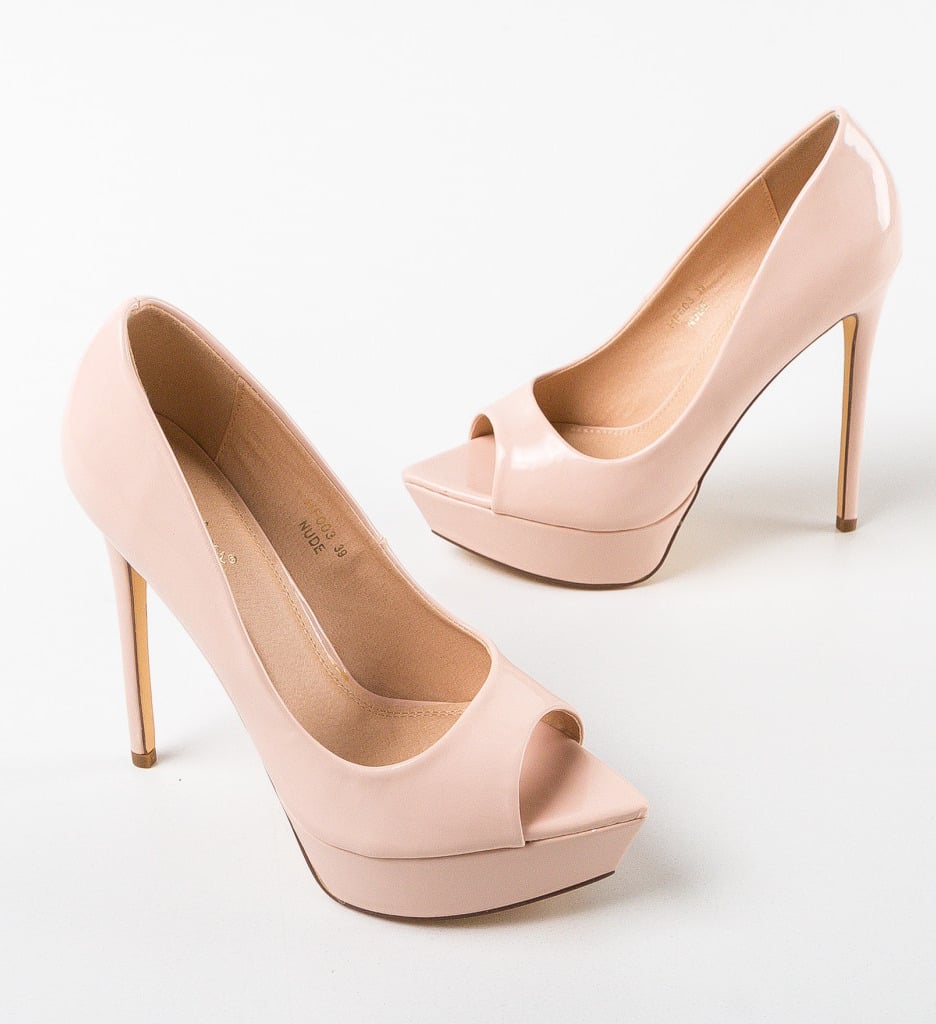 Pantofi dama Ferguson Nude - 4 | YEO