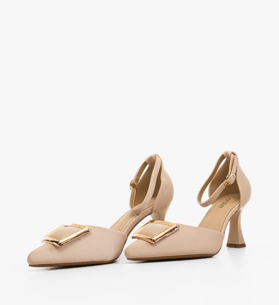 Pantofi dama Habib Bej - 3 | YEO