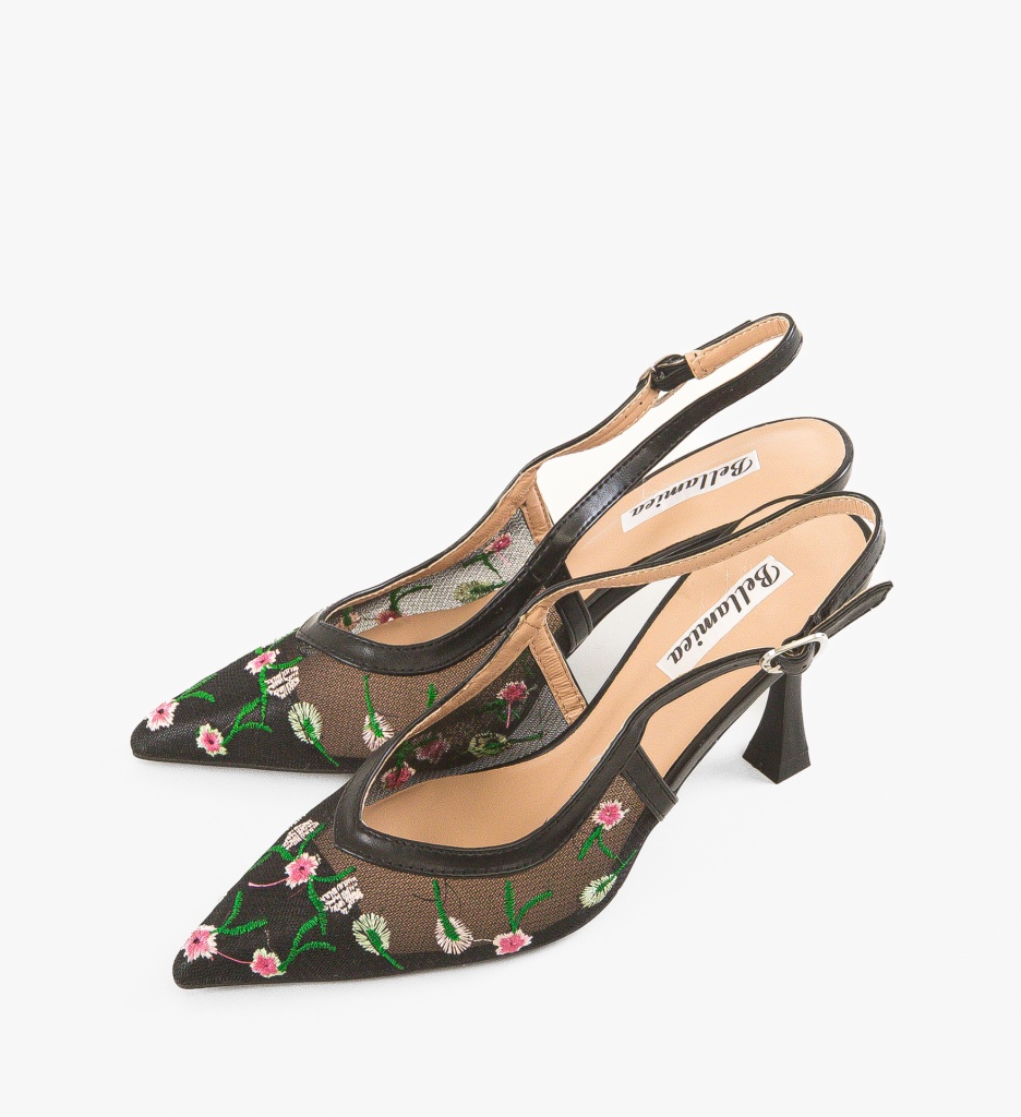 Pantofi dama Horn Negri - 4 | YEO