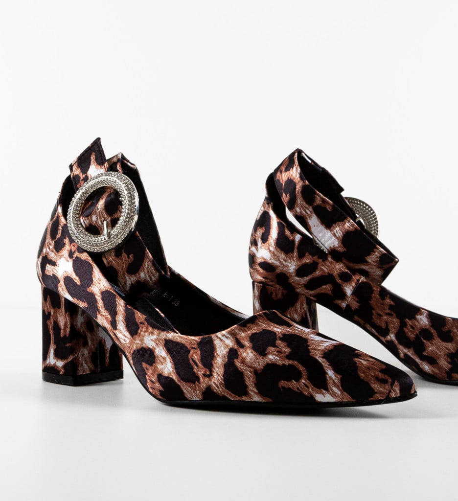 Pantofi dama Iwan Animal Print - 5 | YEO