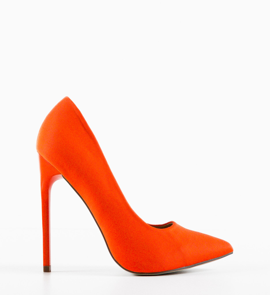 Pantofi dama Jael Portocalii - 4 | YEO
