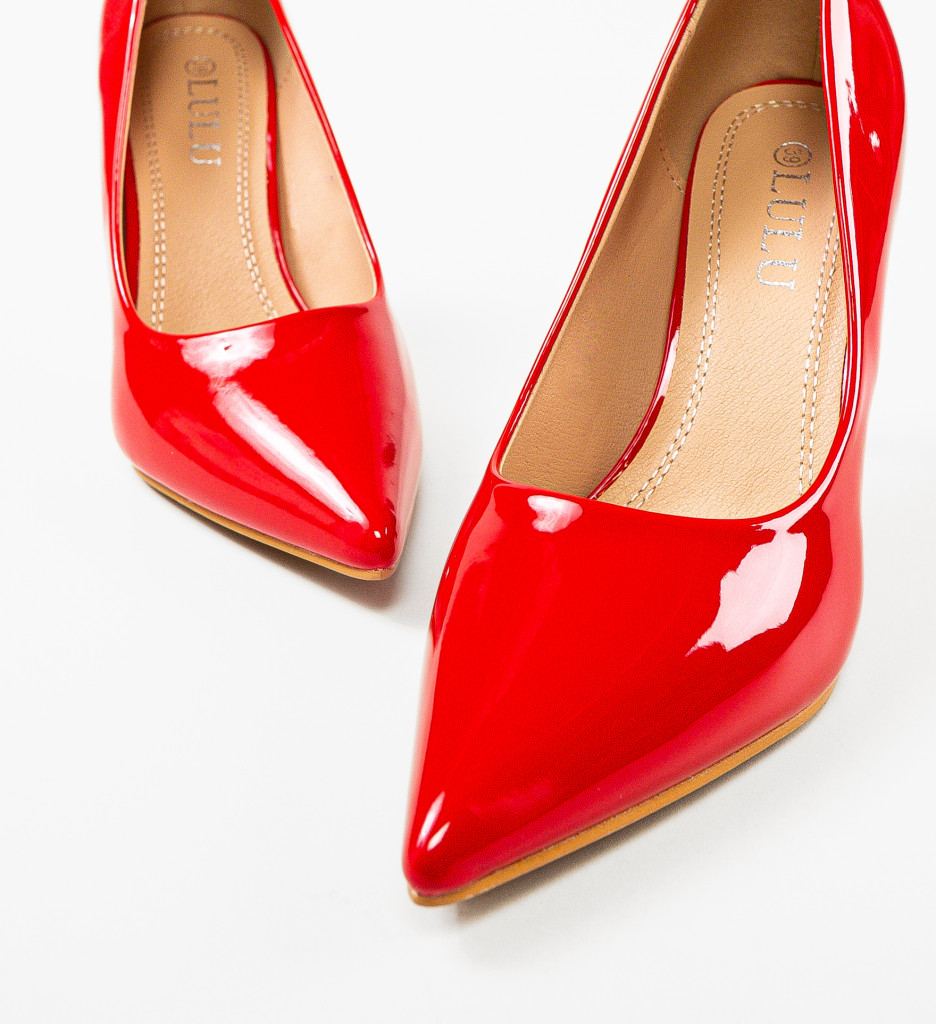 Pantofi dama Kikora Rosii - 5 | YEO