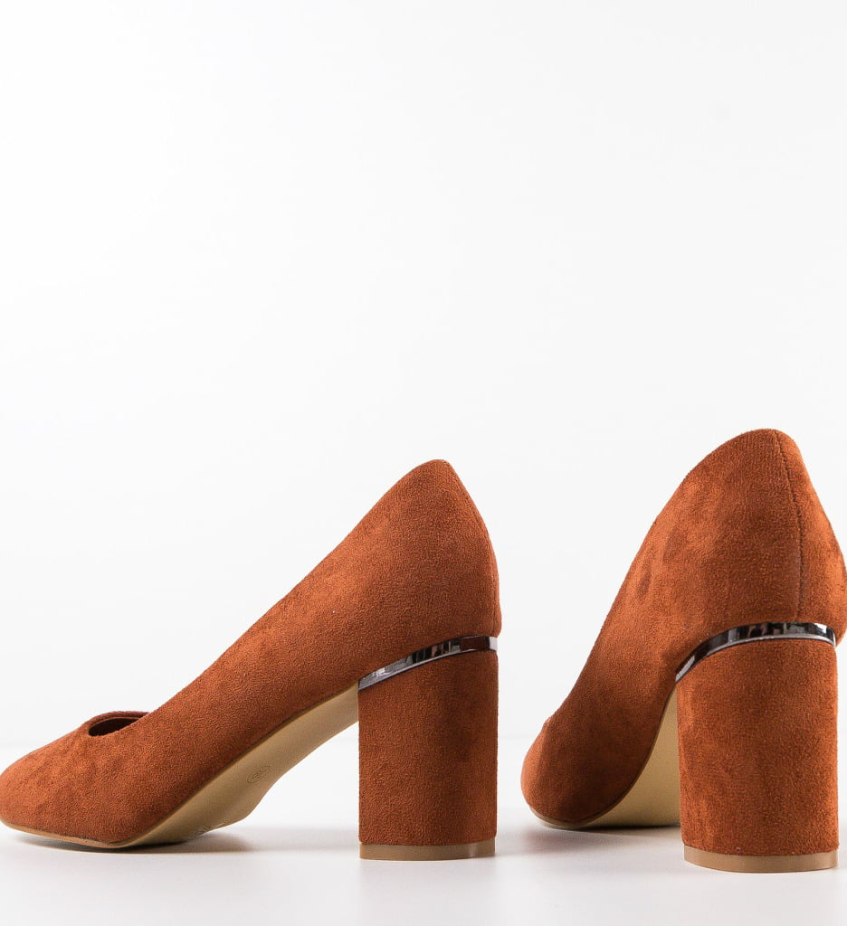 Pantofi dama Kyla Camel - 4 | YEO