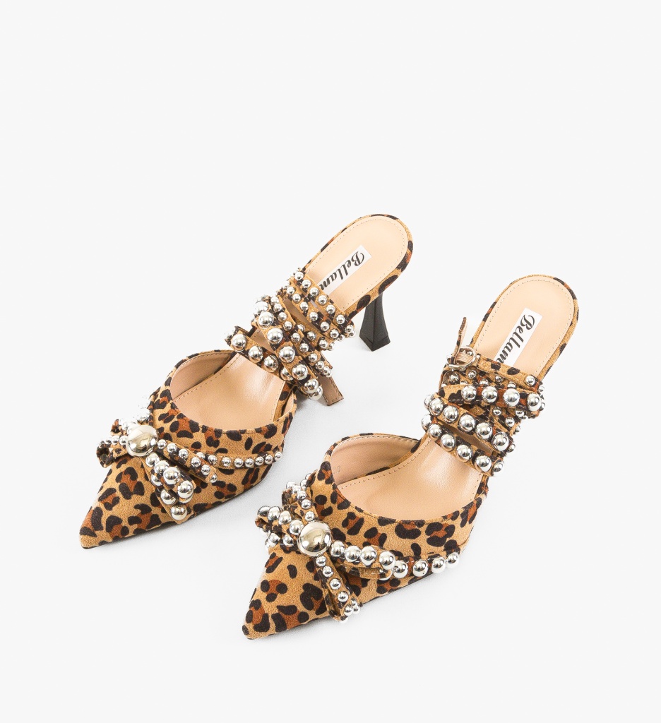 Pantofi dama Leon Animal Print - 3 | YEO