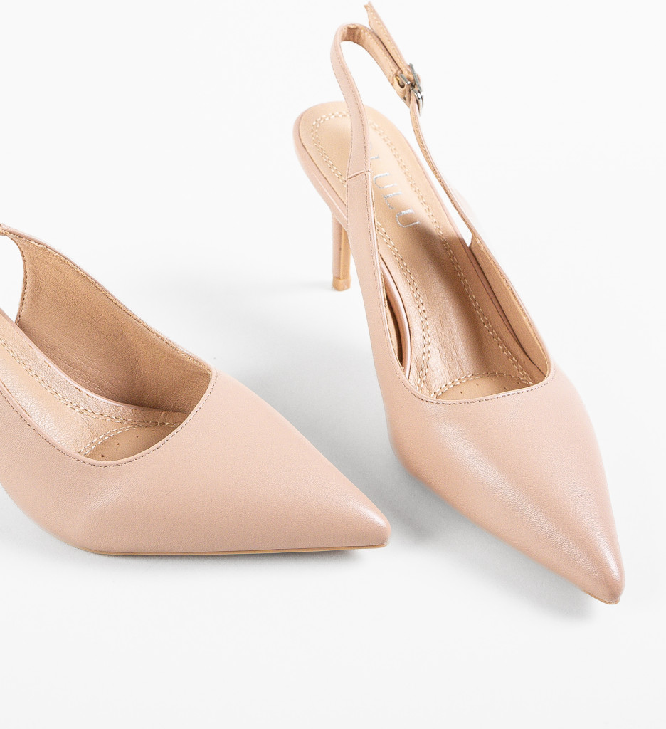 Pantofi dama Leroy Nude - 5 | YEO