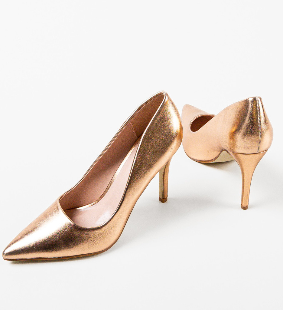 Poze Pantofi dama Lottie Aurii depurtat.ro 