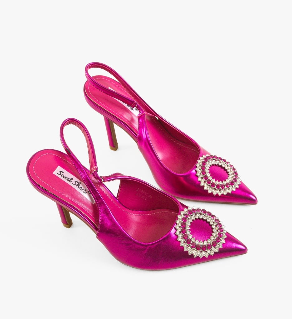 Pantofi dama Monic Fuchsia - 4 | YEO