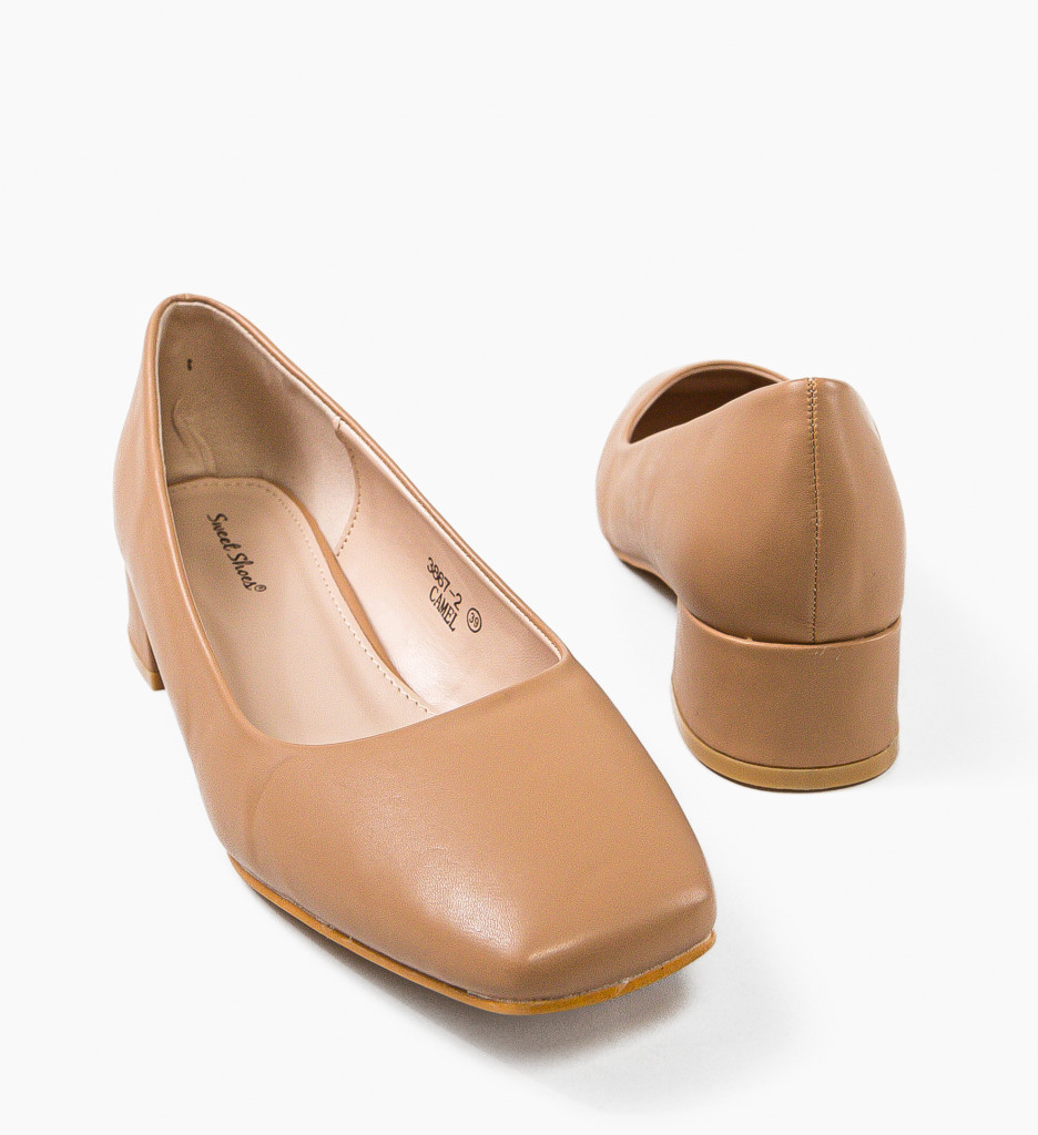 Pantofi dama Parks Bej - 3 | YEO