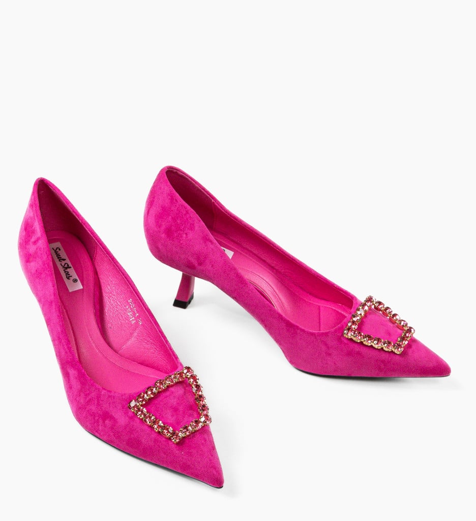 Pantofi dama Riya Fuchsia - 3 | YEO