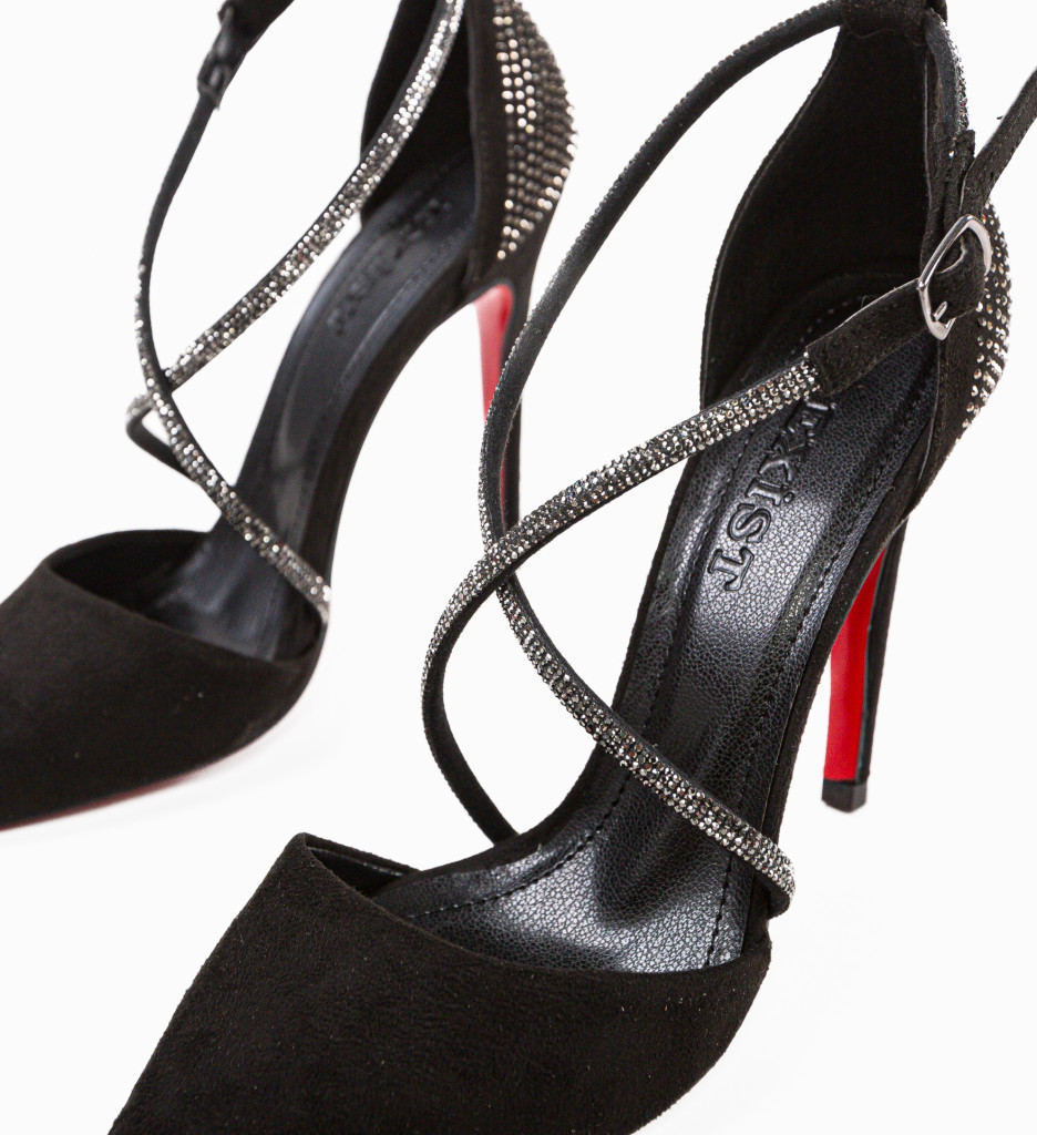 Poze Pantofi dama Roccala Negri depurtat.ro 