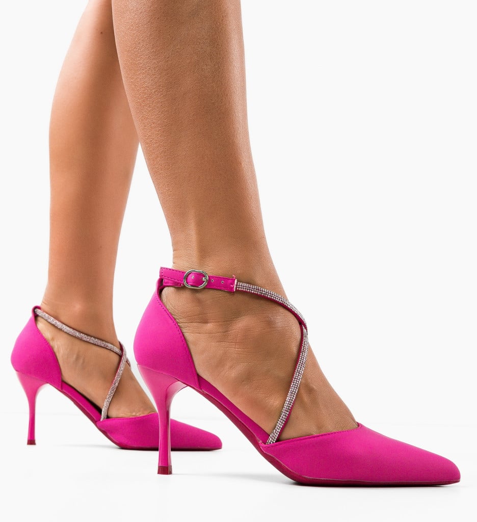 Pantofi dama Suibne Fuchsia - 1 | YEO