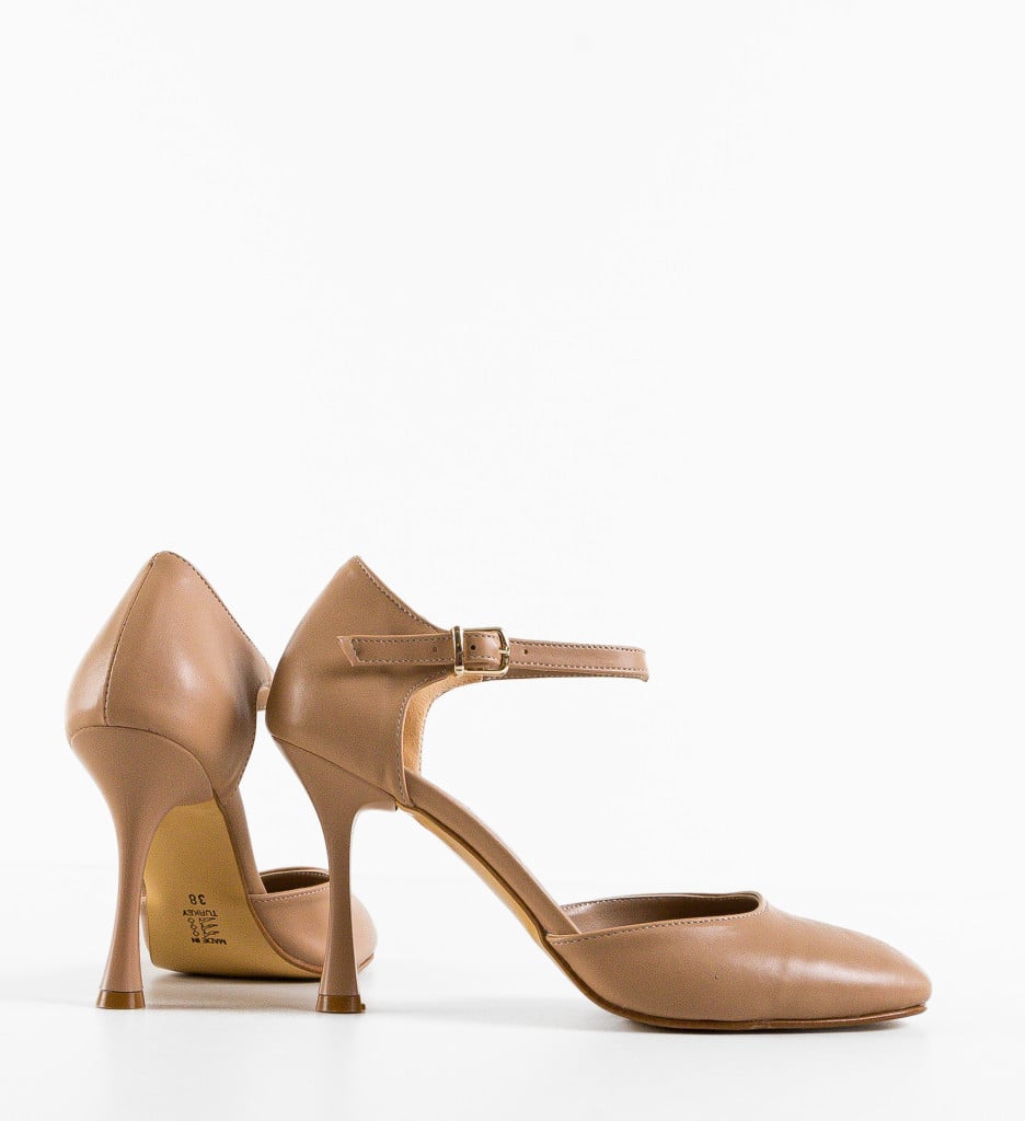 Pantofi dama Treyhel Nude - 1 | YEO