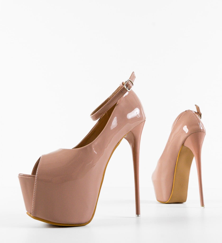 Pantofi dama Vanak Nude - 5 | YEO