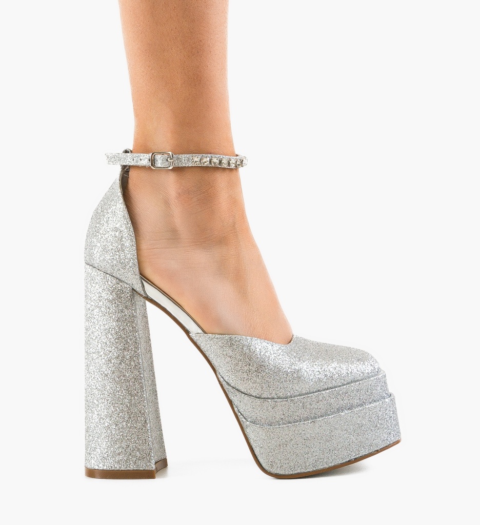 Pantofi dama Vestrok Argintii - 2 | YEO