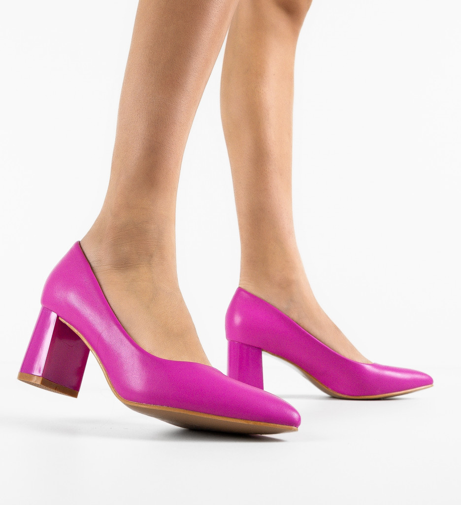 Pantofi dama Walton Fuchsia - 1 | YEO