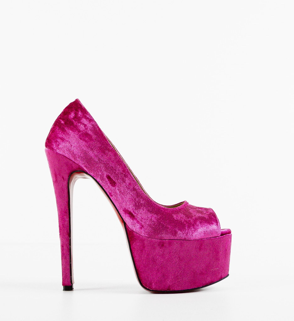 Pantofi Nicmalo Fuchsia - 3 | YEO