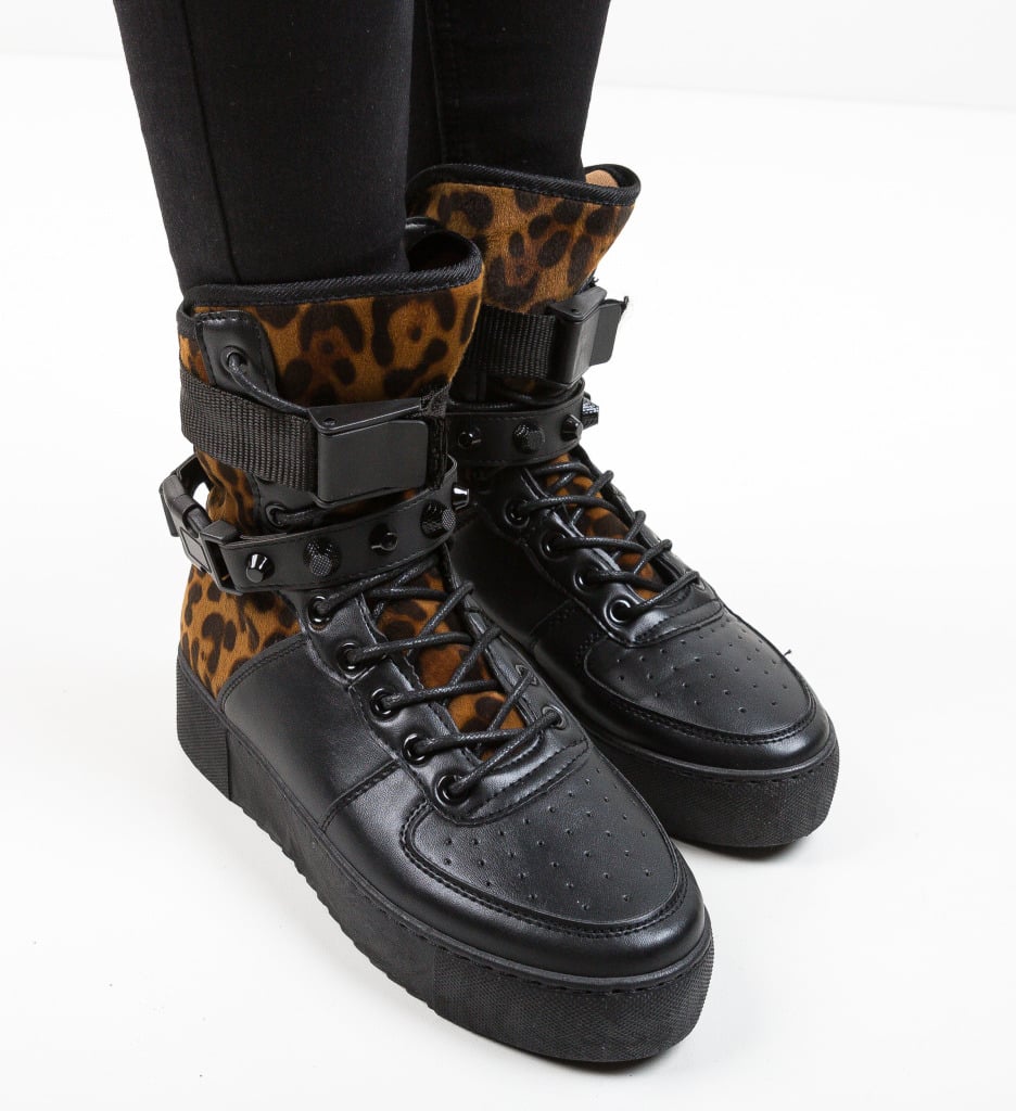 Pantofi Sport Rediko Leopard - 2 | YEO