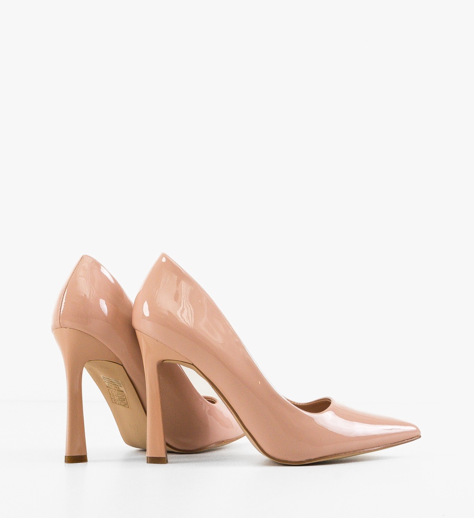 Pantofi stiletto dama Case Nude - 2 | YEO