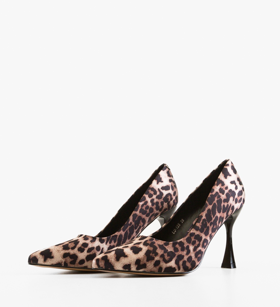 Pantofi stiletto dama Odling Animal Print - 2 | YEO