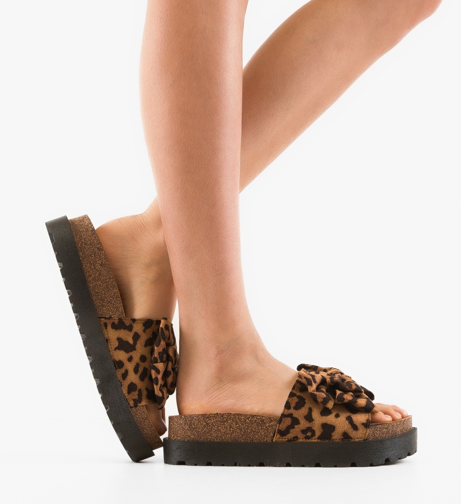 Papuci dama Blake Animal Print