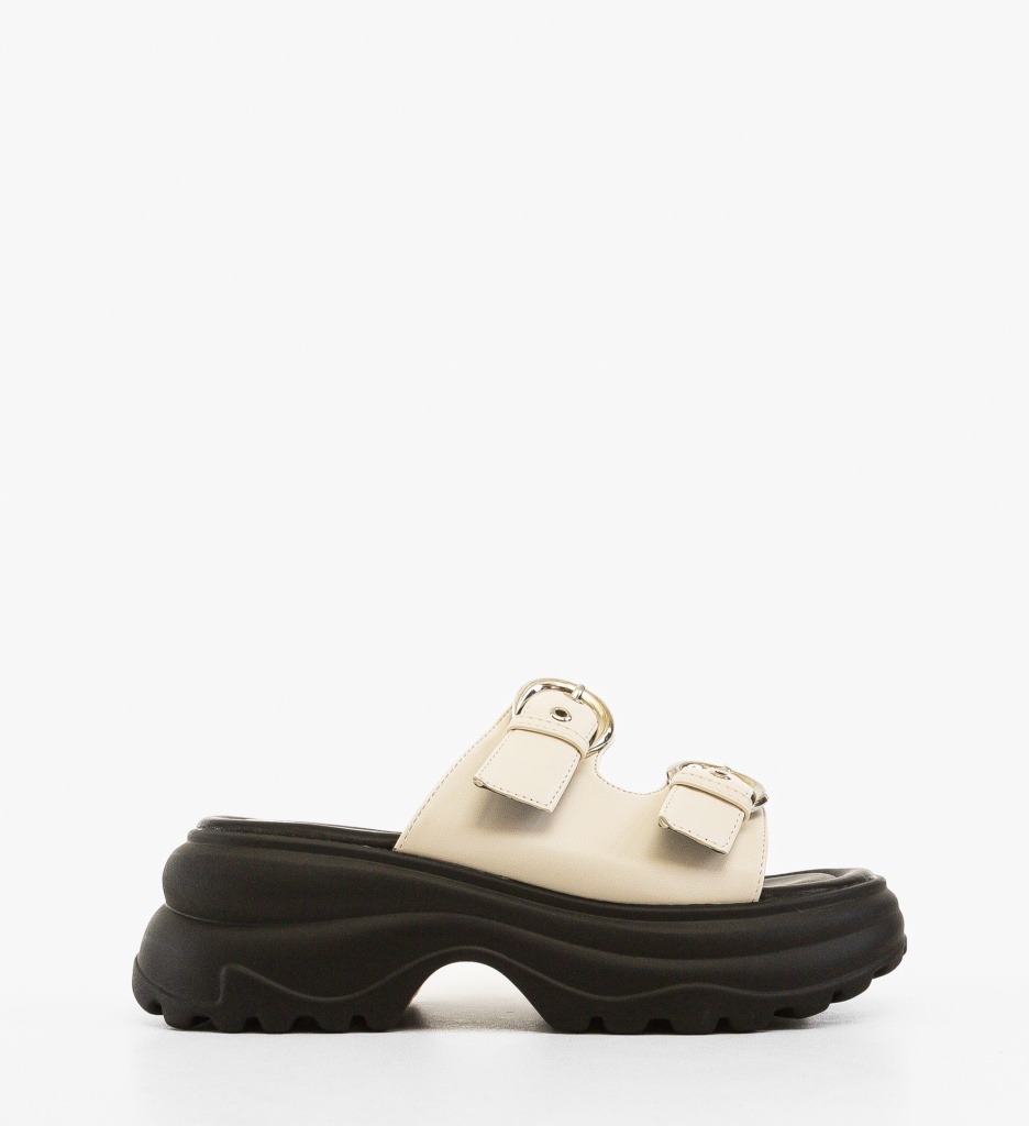 Papuci dama Hobbs Albi - 1 | YEO