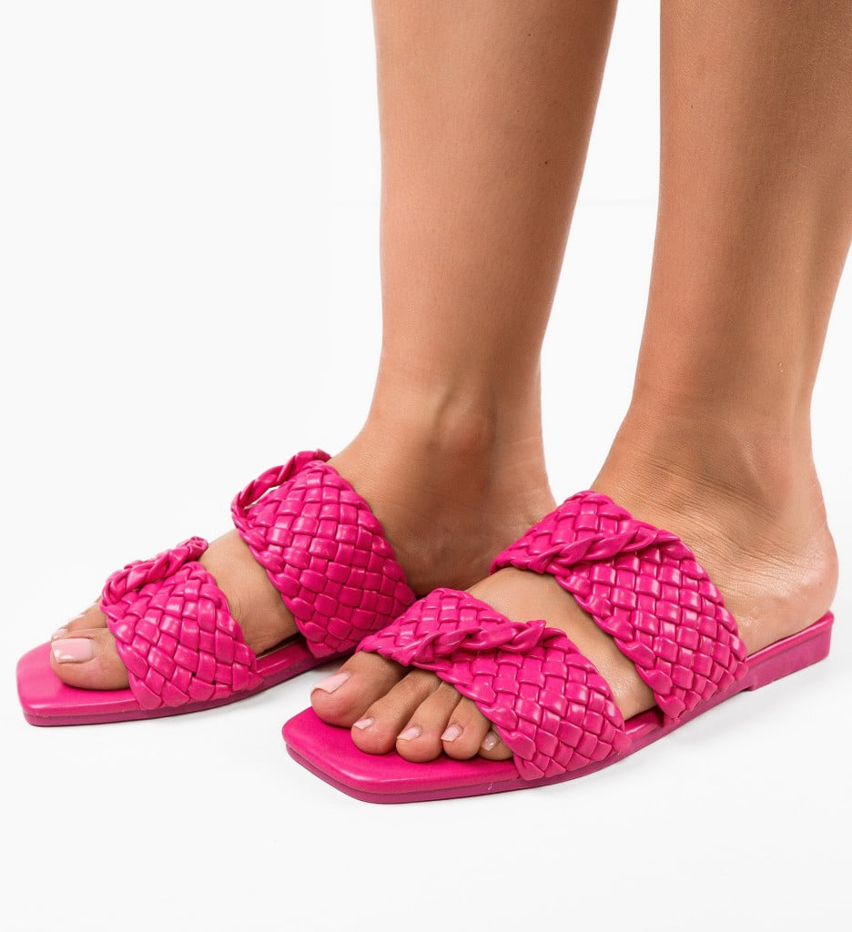 Papuci dama Mateo Fuchsia - 3 | YEO